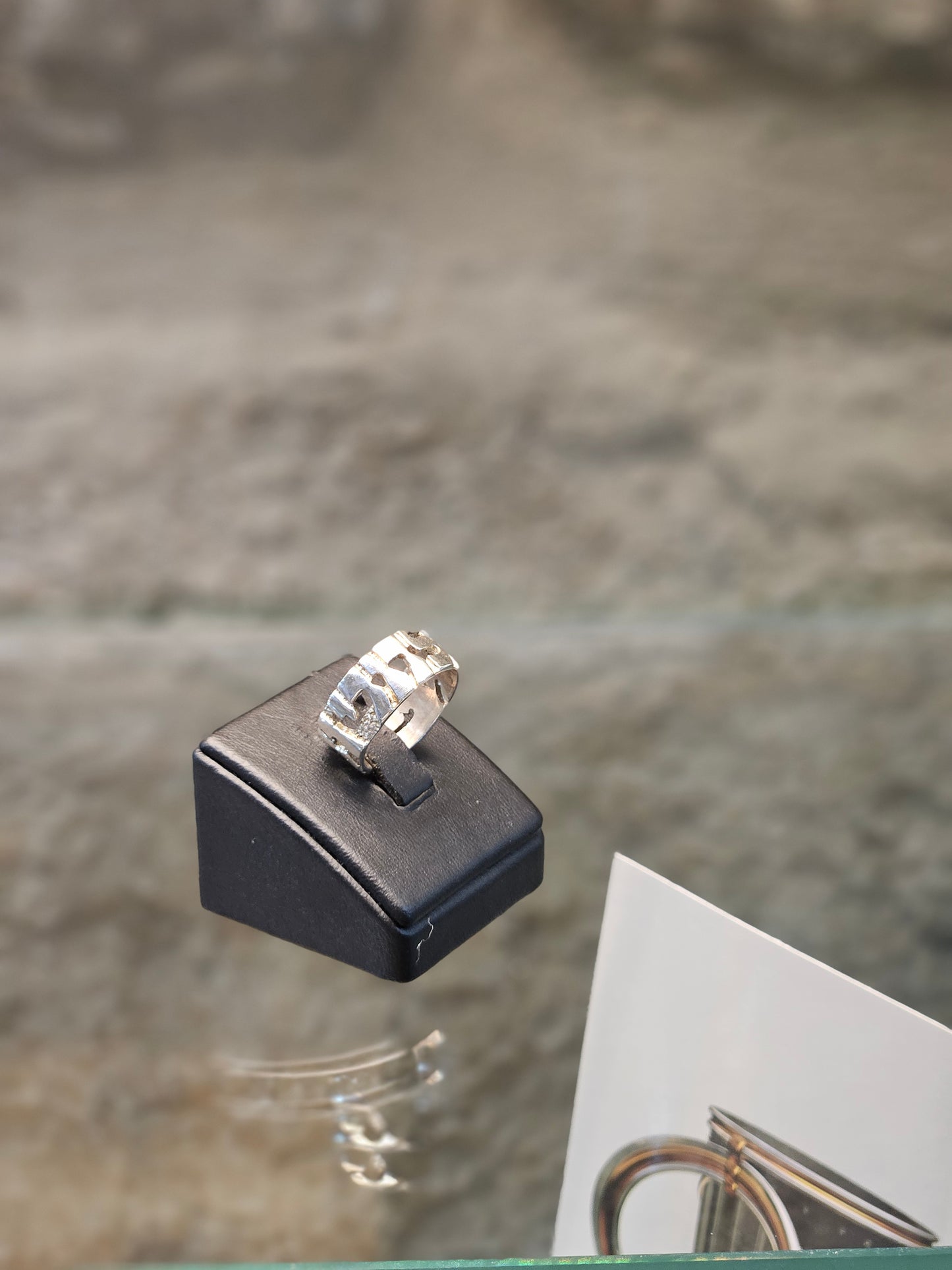"Ani LeDodi VeDodi Li" Sterling Silver Ring – Handcrafted by Yossi Sagi