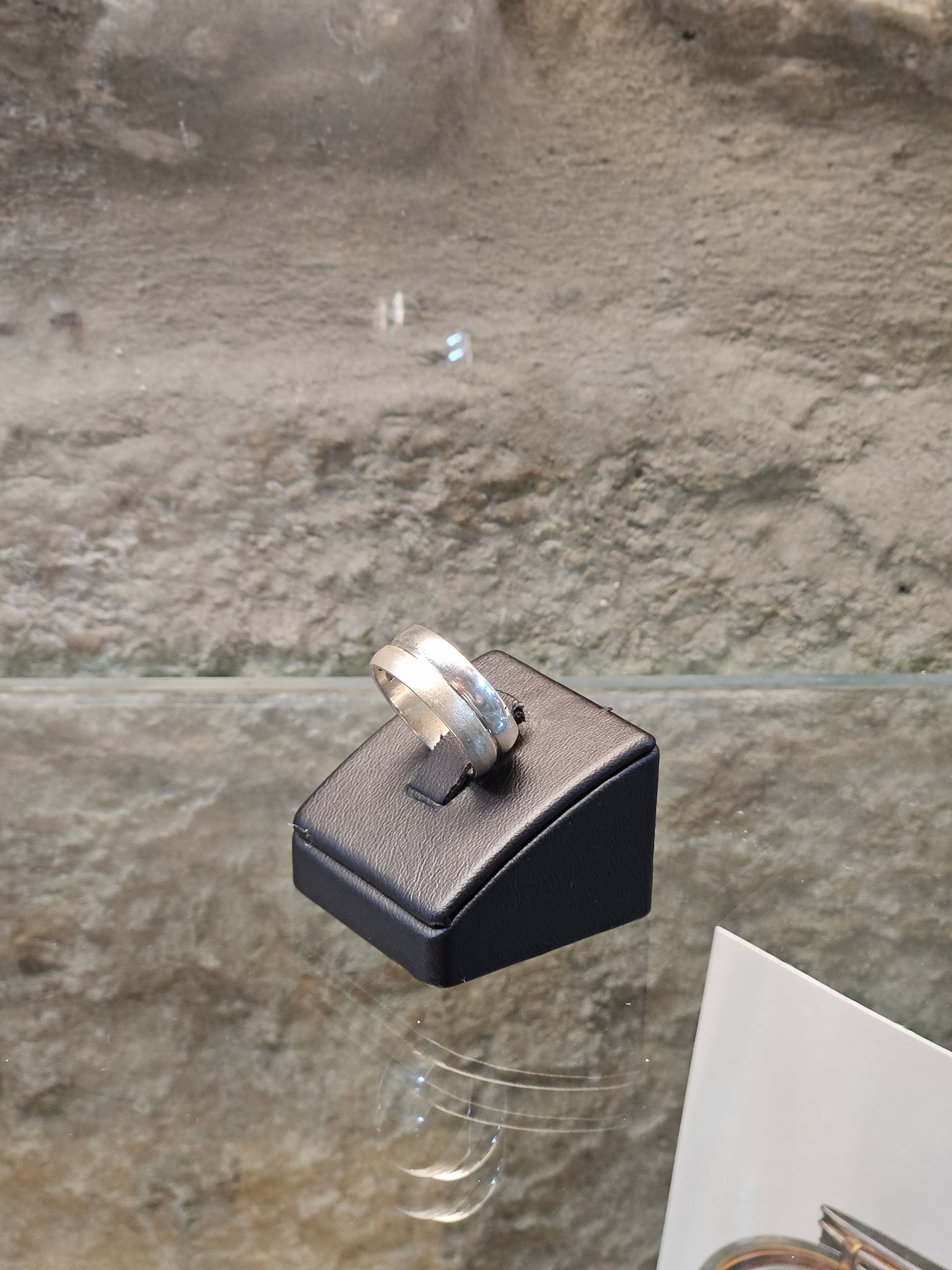 Double Band Sterling Silver Ring – Two Rings in One by Yossi Sagi