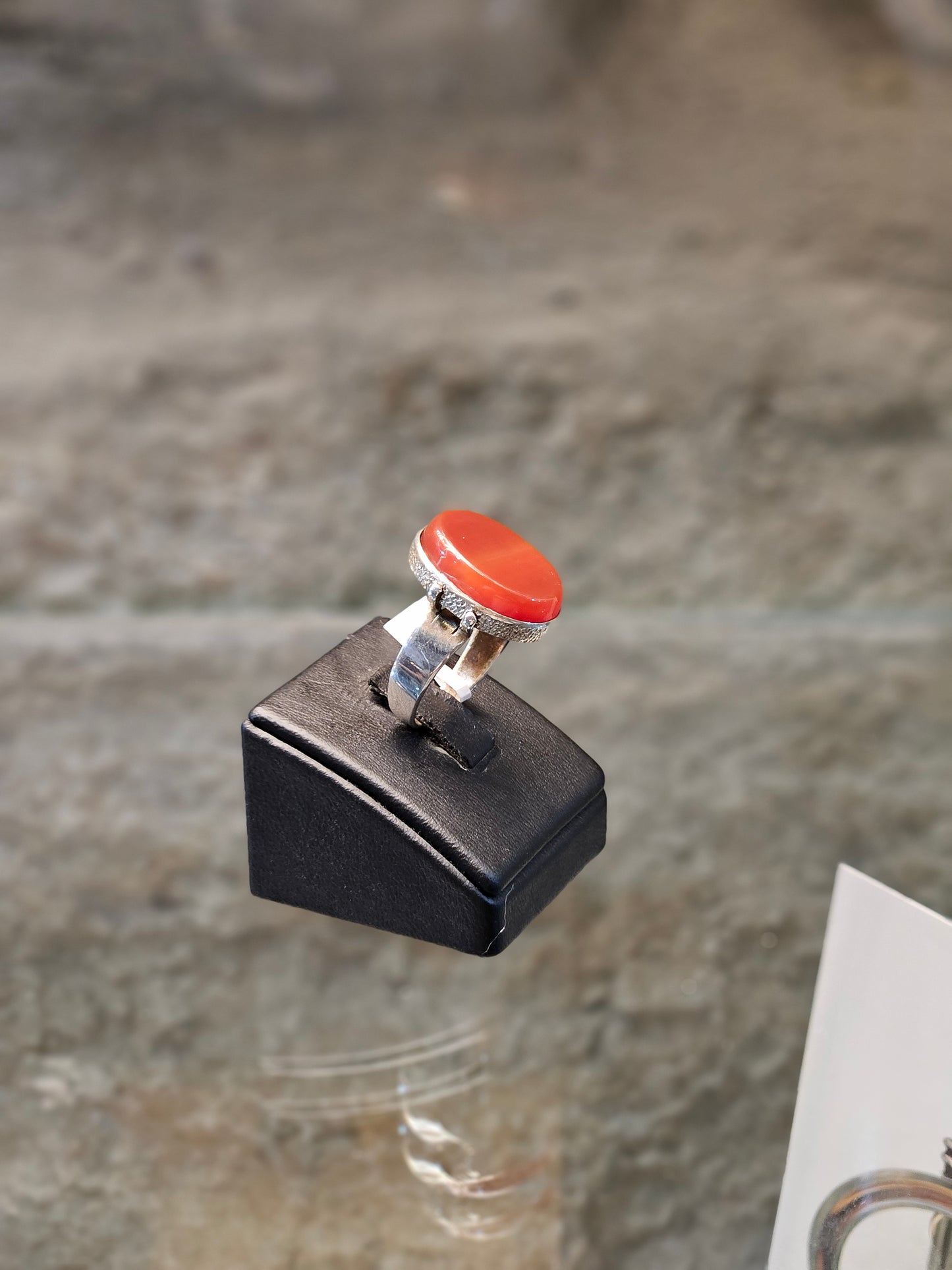 Sterling Silver Red Jasper Ring – Symbol of Strength & Vitality by Yossi Sagi