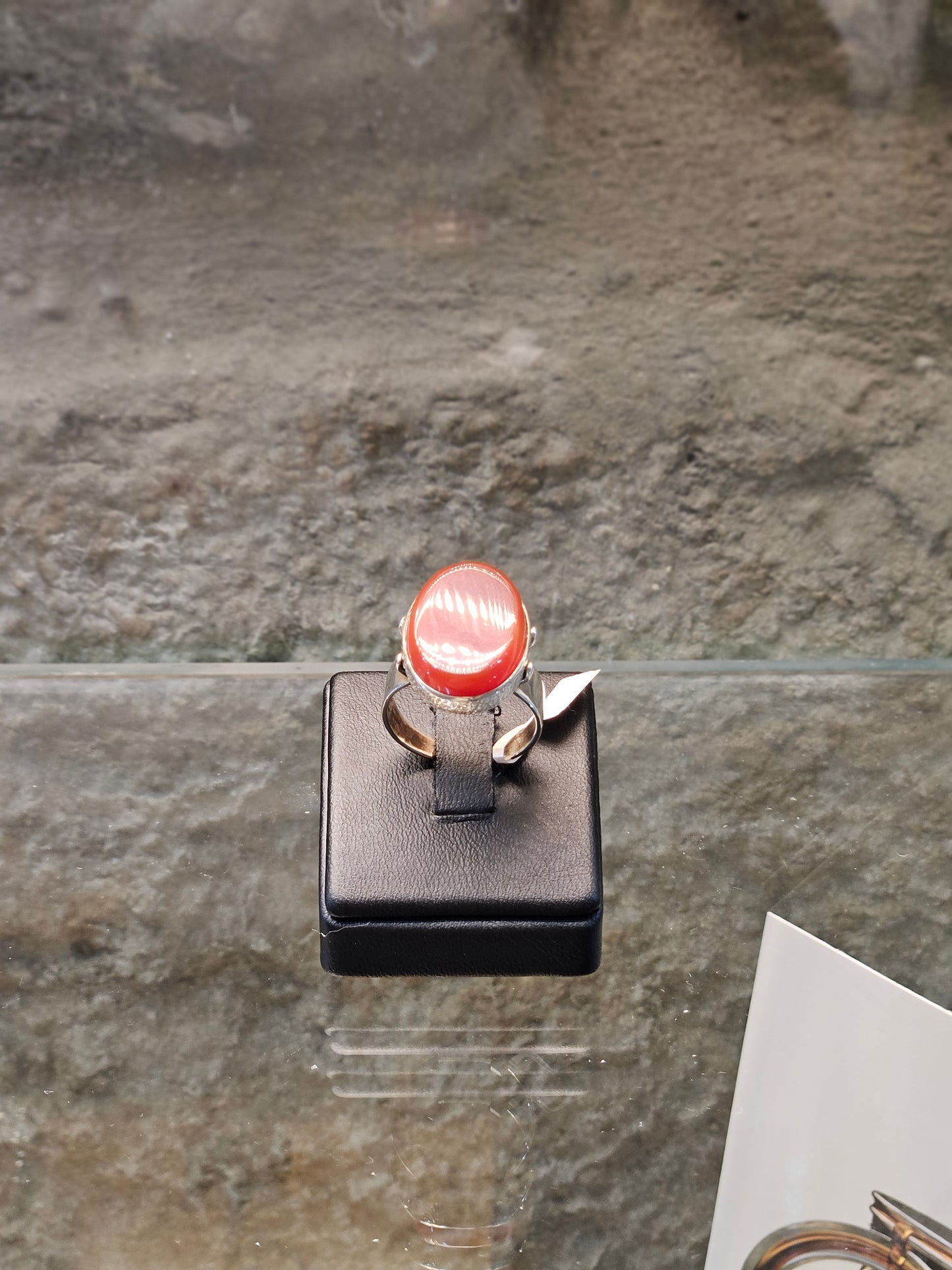 Sterling Silver Red Jasper Ring – Symbol of Strength & Vitality by Yossi Sagi