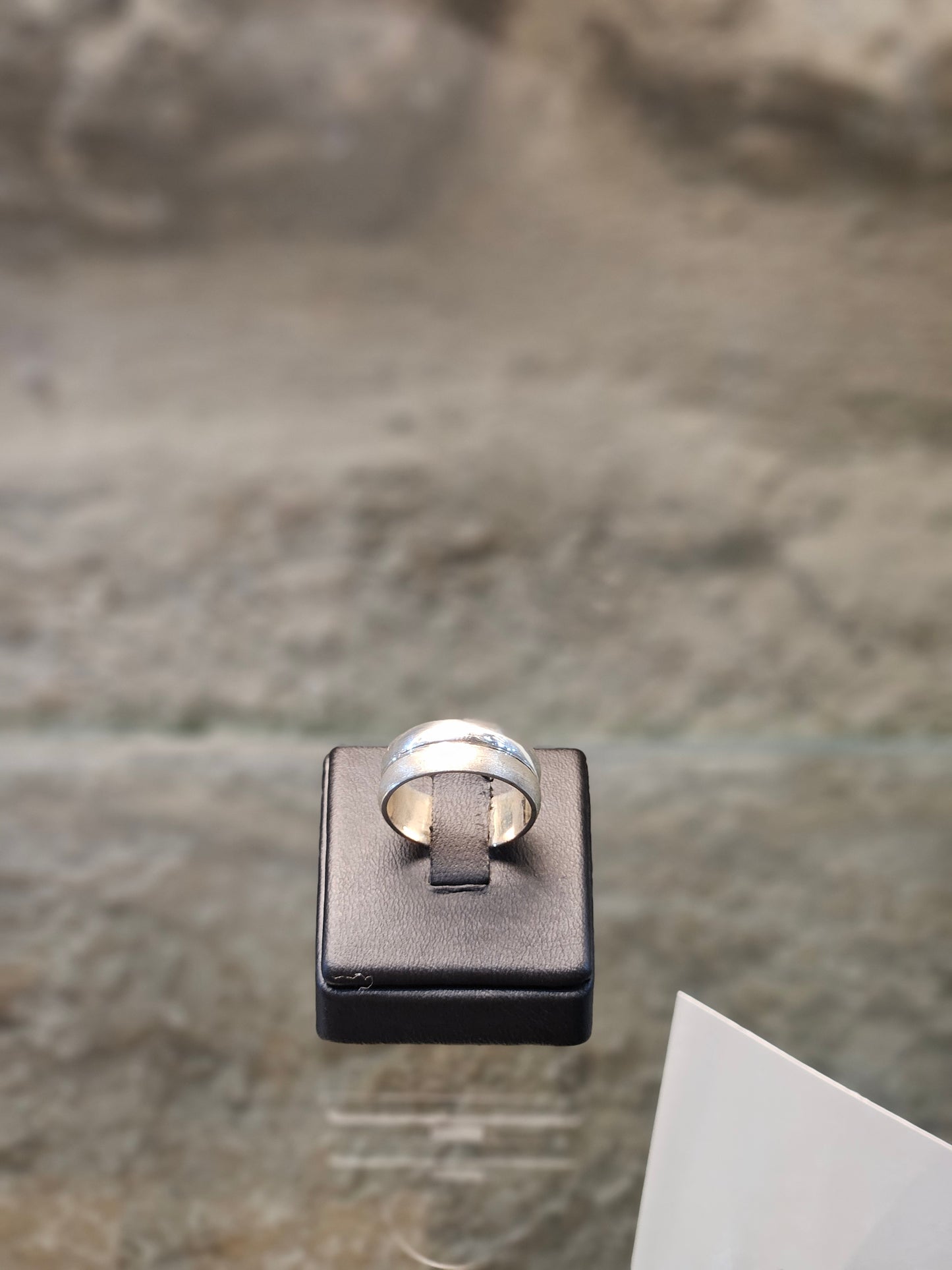 Double Band Sterling Silver Ring – Two Rings in One by Yossi Sagi